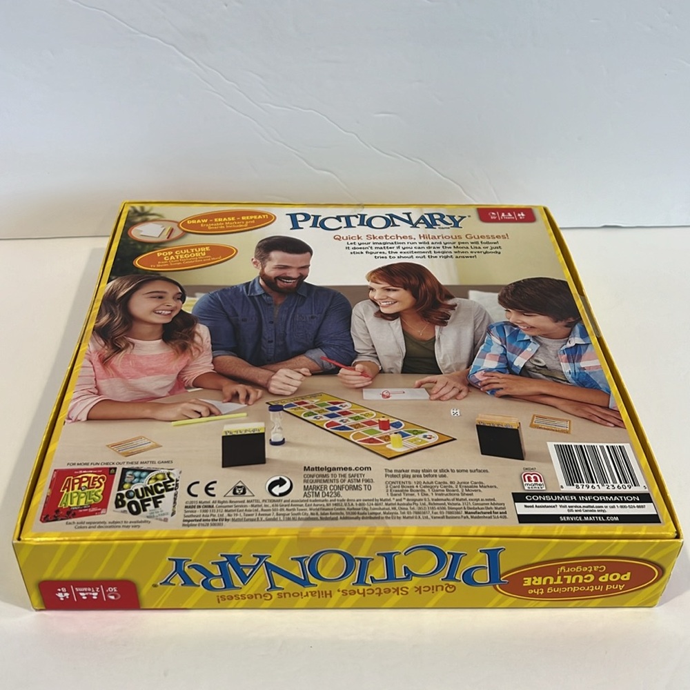 Pictionary Board Game - NEW In BOX - Picture 6 of 8